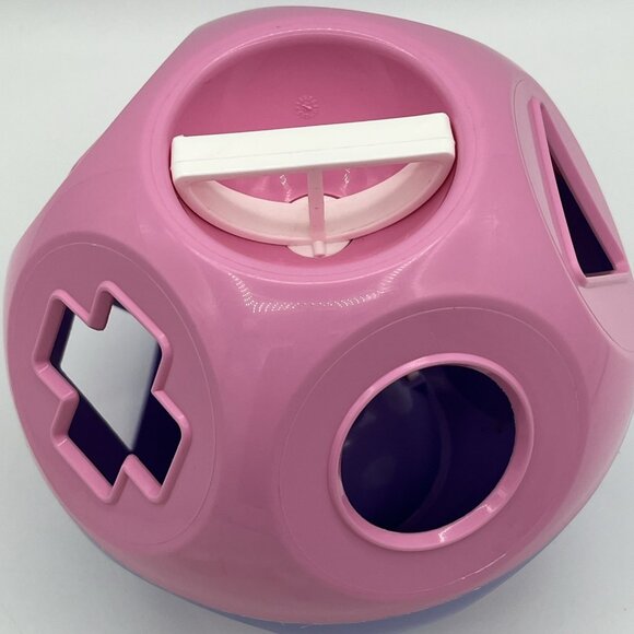 Tupperware Shape O Ball Toy Shape Sorter 9 Shape Purple Pink - Picture 5 of 7